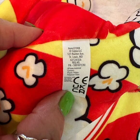 Mammoth Elephant Pop Art Circus Toy Animal Squishy Popcorn Colorful - Picture 11 of 12